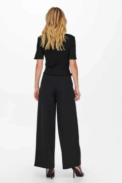 Top Canelado Manga Curta