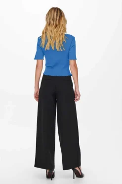 Top Canelado Manga Curta