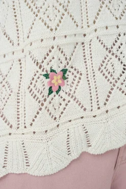 Top De Crochet Flores