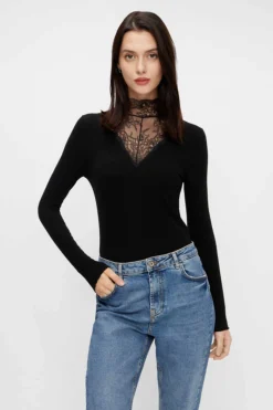 Top De Manga Comprida E Viscose