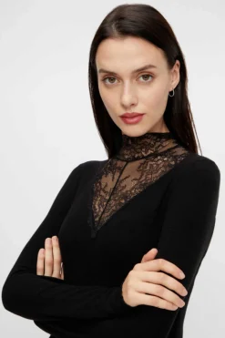 Top De Manga Comprida E Viscose