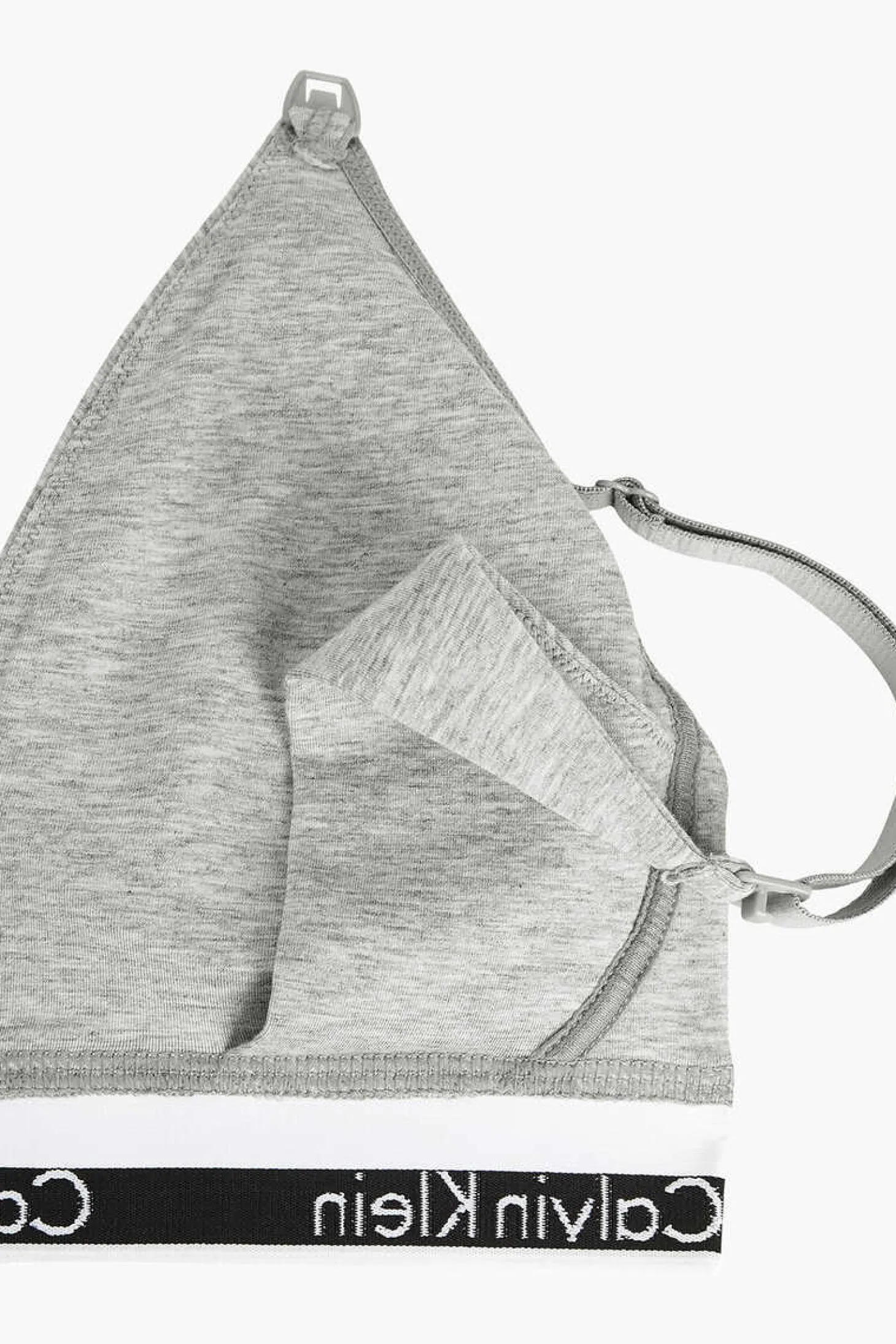 Top De Maternidade Algodao Com Cos Da Calvin Klein