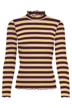 Top Manga Comprida Canelado