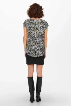 Top Manga Curta E Gola Redonda