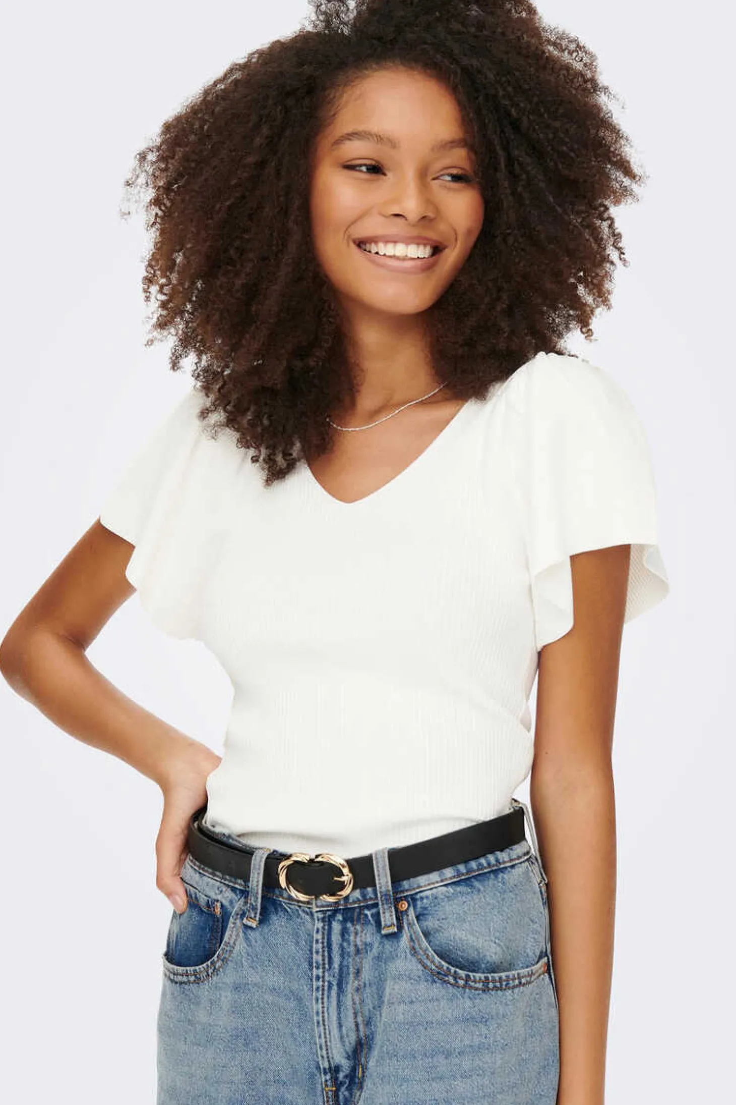 Top Manga Curta Laco