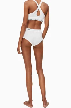 Top Pre-Formado De Algodao Com Cos Da Calvin Klein