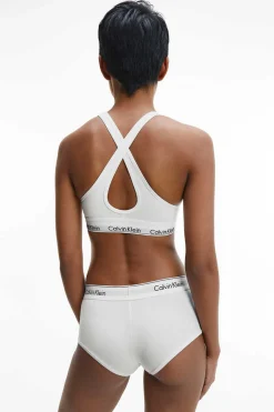 Top Pre-Formado De Algodao Com Cos Da Calvin Klein