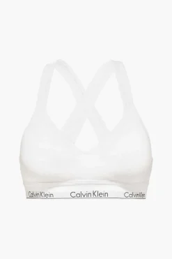 Top Pre-Formado De Algodao Com Cos Da Calvin Klein