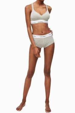 Top Pre-Formado De Algodao Com Cos Da Calvin Klein