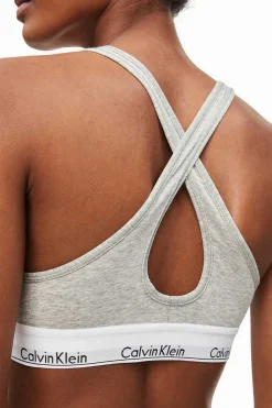 Top Pre-Formado De Algodao Com Cos Da Calvin Klein