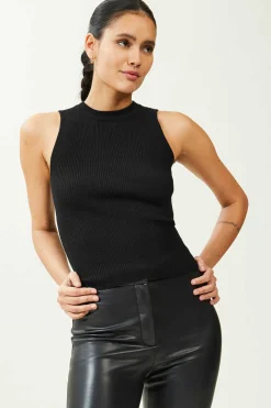 Top Sem Mangas De Malha