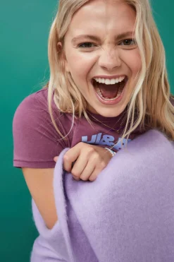 T-Shirt 100% Algodao Bordo Logo