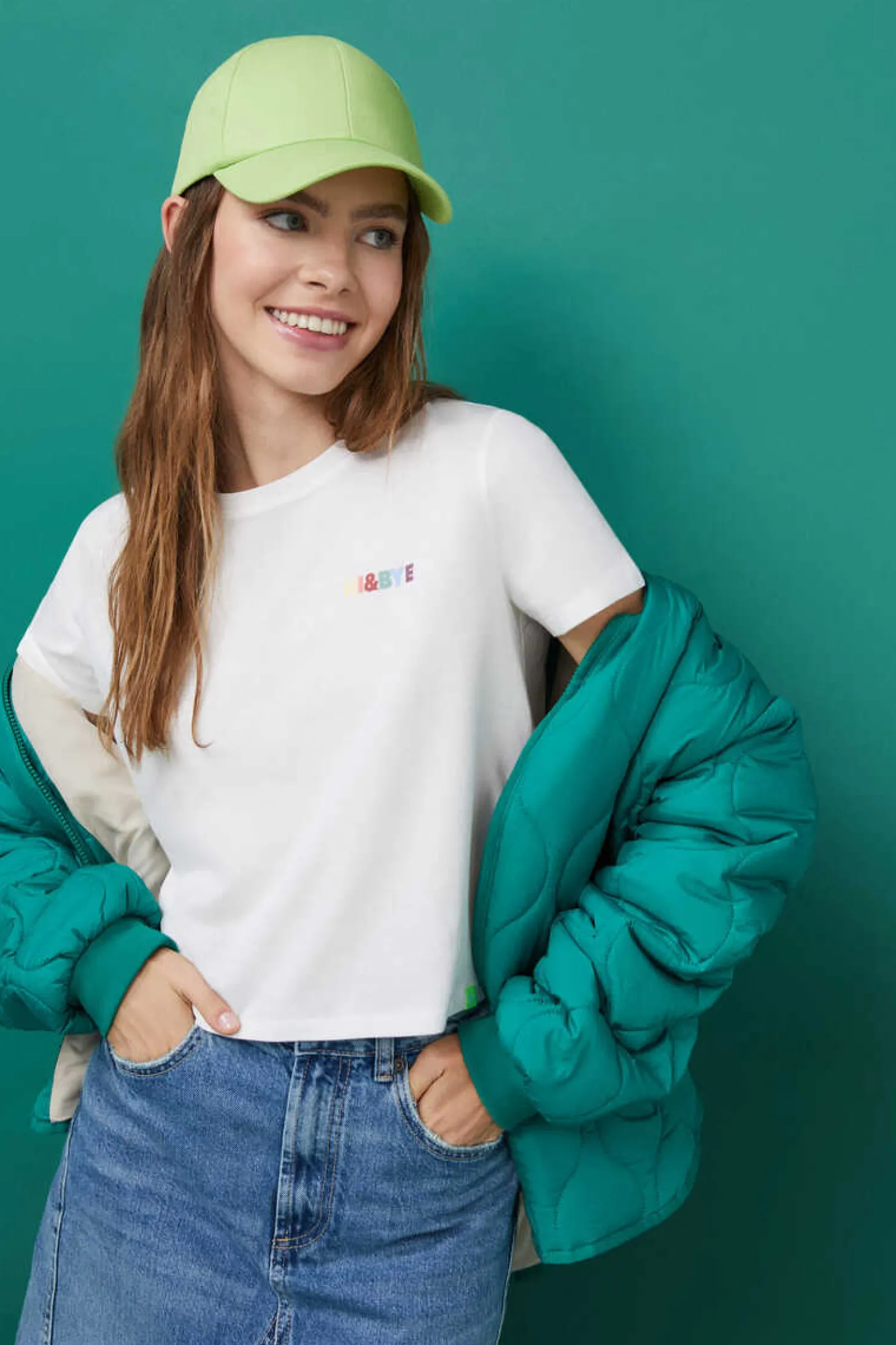 T-Shirt 100% Algodao Cru Mini Logo