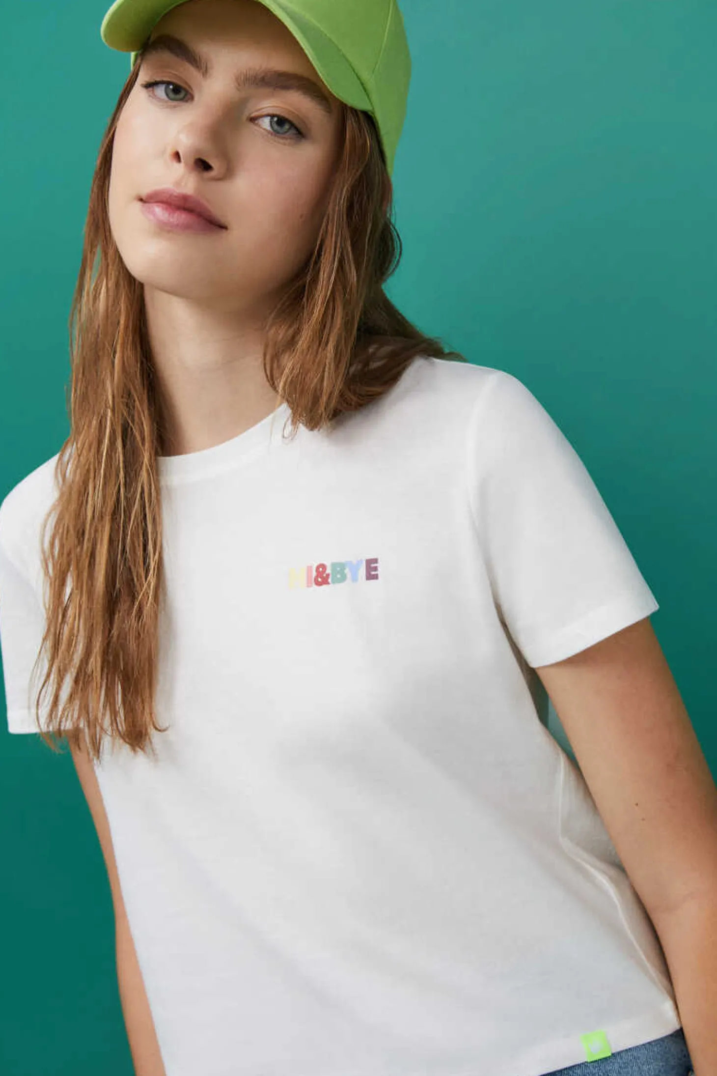 T-Shirt 100% Algodao Cru Mini Logo