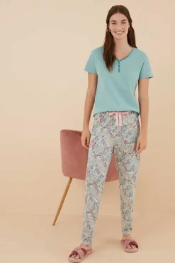 T-Shirt 100% Algodao Em Com Botoes, De Manga Curta