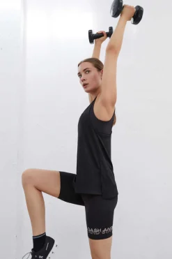 T-Shirt Alcas Halter Preta