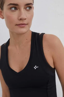 T-Shirt Alcas Olimpica Transpiravel Preta