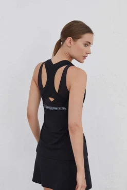 T-Shirt Alcas Olimpica Transpiravel Preta