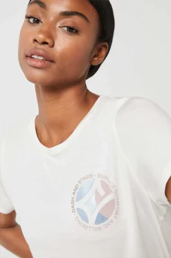 T-Shirt Branca Fluida Modal