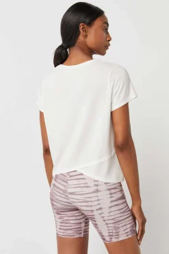 T-Shirt Branca Fluida Modal