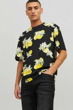 T-Shirt Com Estampas Florais