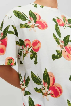 T-Shirt Com Estampas Florais