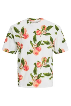 T-Shirt Com Estampas Florais