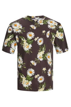 T-Shirt Com Estampas Florais