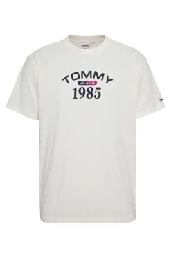 T-Shirt De Homem Com Logo Tommy Jeans