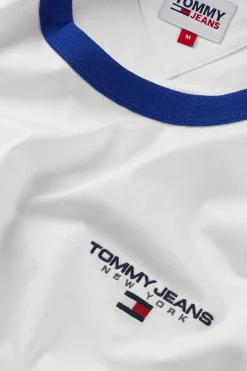 T-Shirt De Homem Com Logo Tommy Jeans