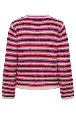 T-Shirt De Malha De Gola Fechada