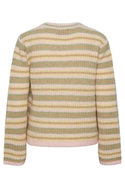 T-Shirt De Malha De Gola Fechada