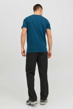 T-Shirt De Manga Curta De Algodao Organico Print Logo