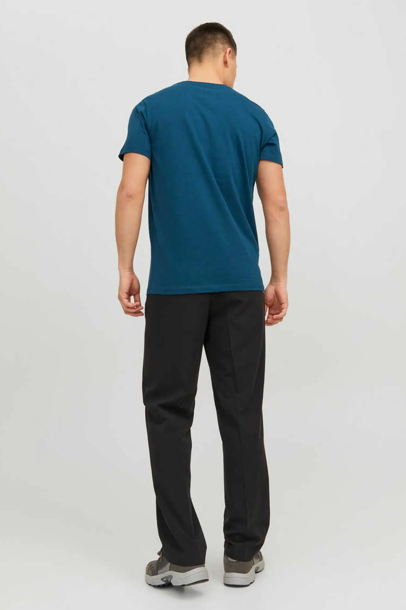 T-Shirt De Manga Curta De Algodao Organico Print Logo