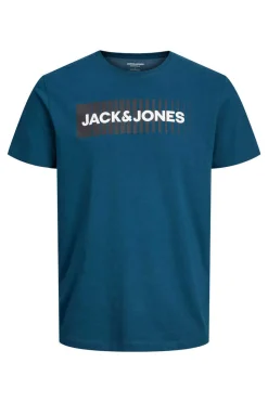 T-Shirt De Manga Curta De Algodao Organico Print Logo