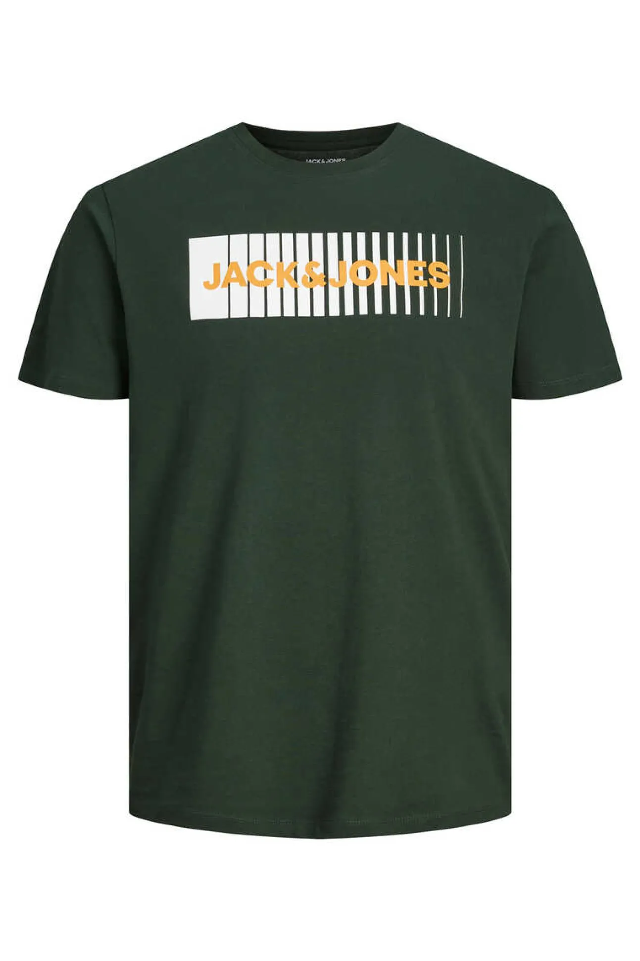 T-Shirt De Manga Curta De Algodao Organico Print Logo