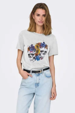 T-Shirt De Manga Curta Desenho