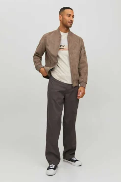 T-Shirt De Manga Curta Estampada