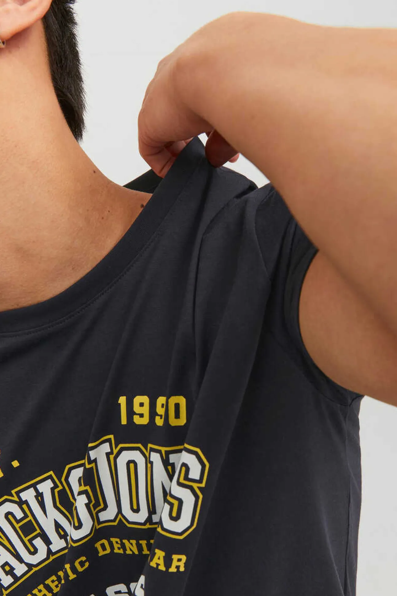 T-Shirt De Manga Curta Estampado Logo