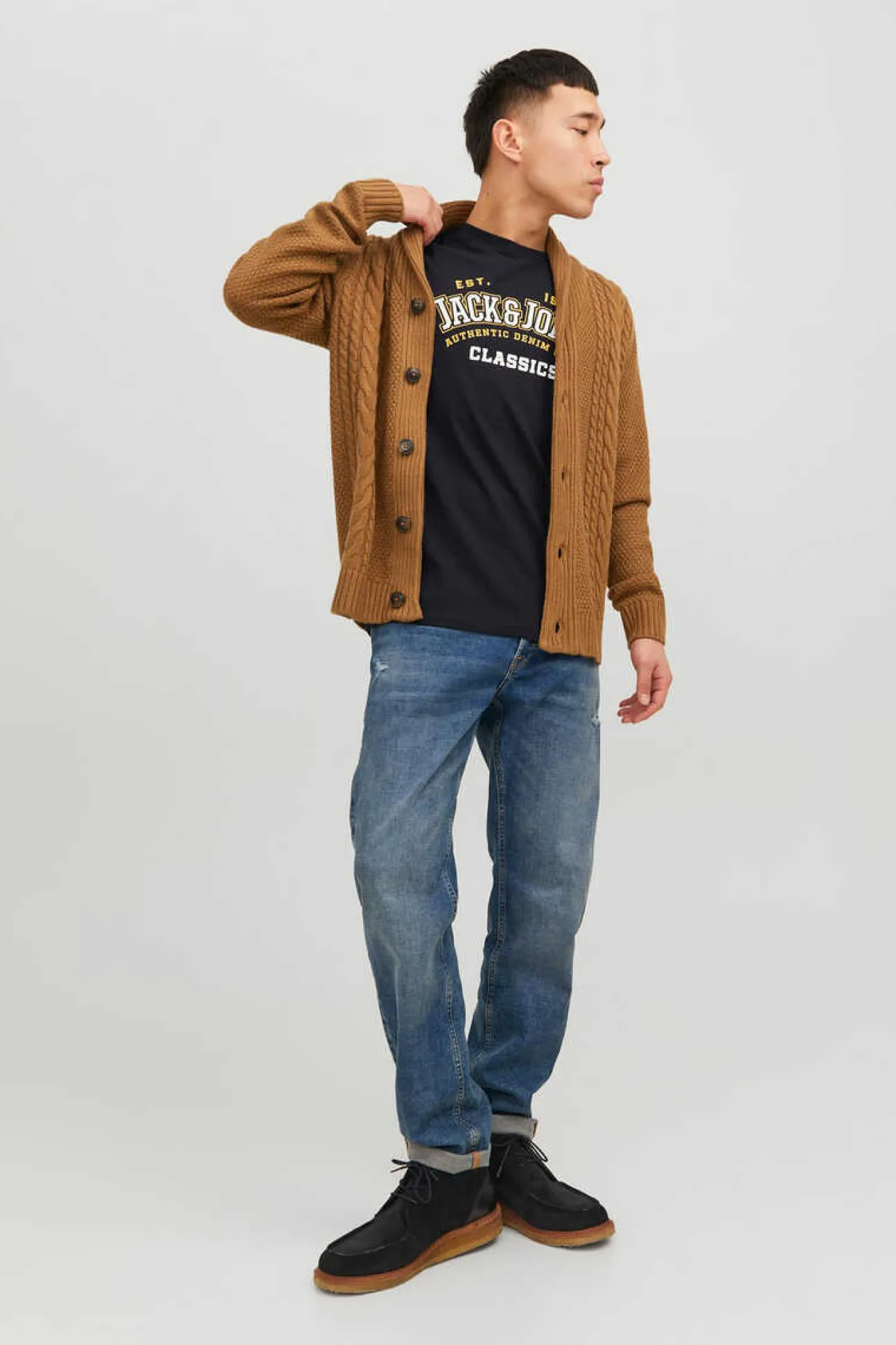 T-Shirt De Manga Curta Estampado Logo