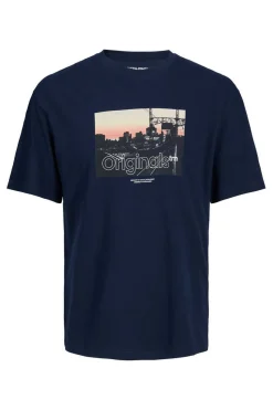 T-Shirt De Manga Curta Print Foto