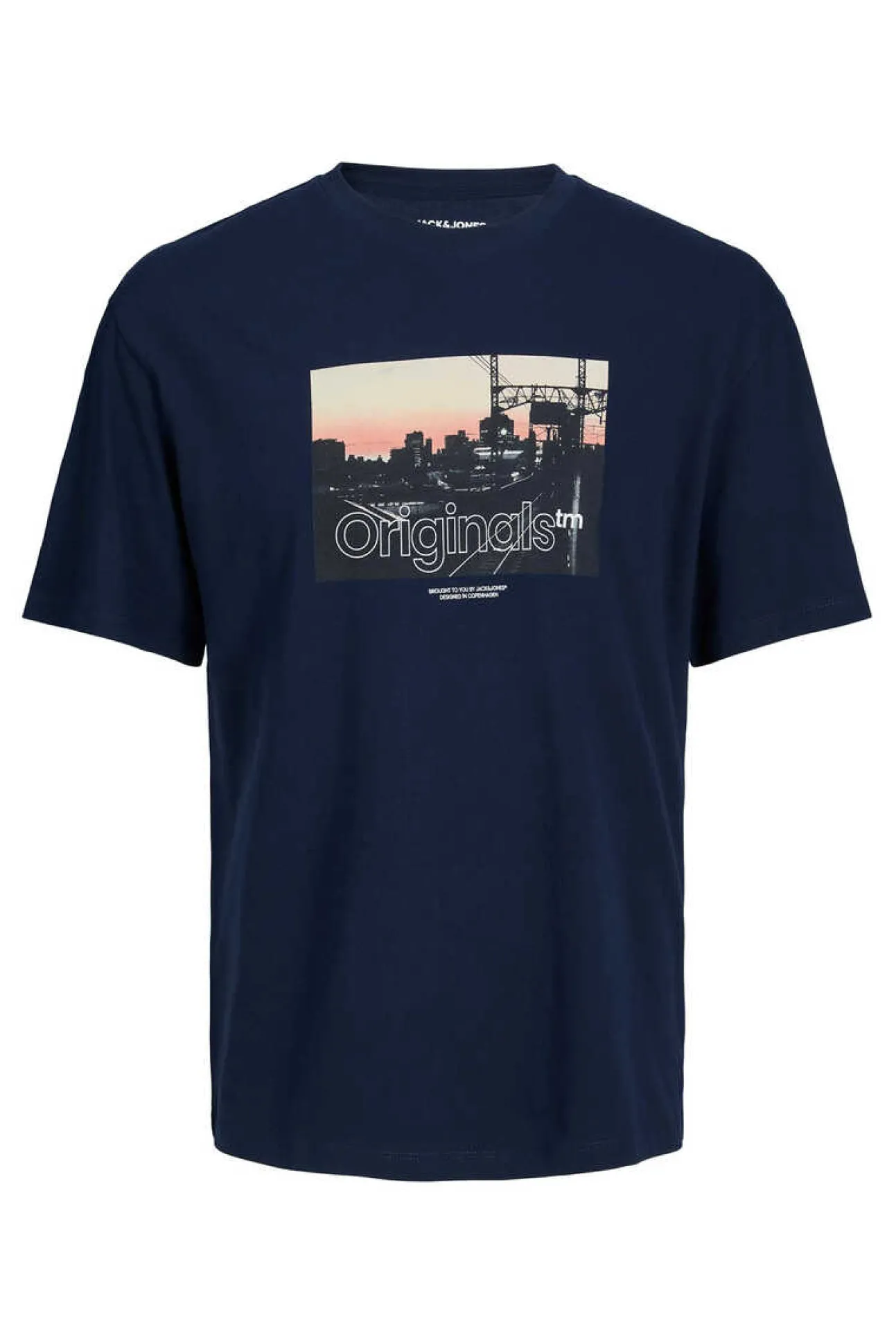 T-Shirt De Manga Curta Print Foto