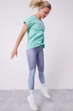 T-Shirt Fluida Modal Turquesa