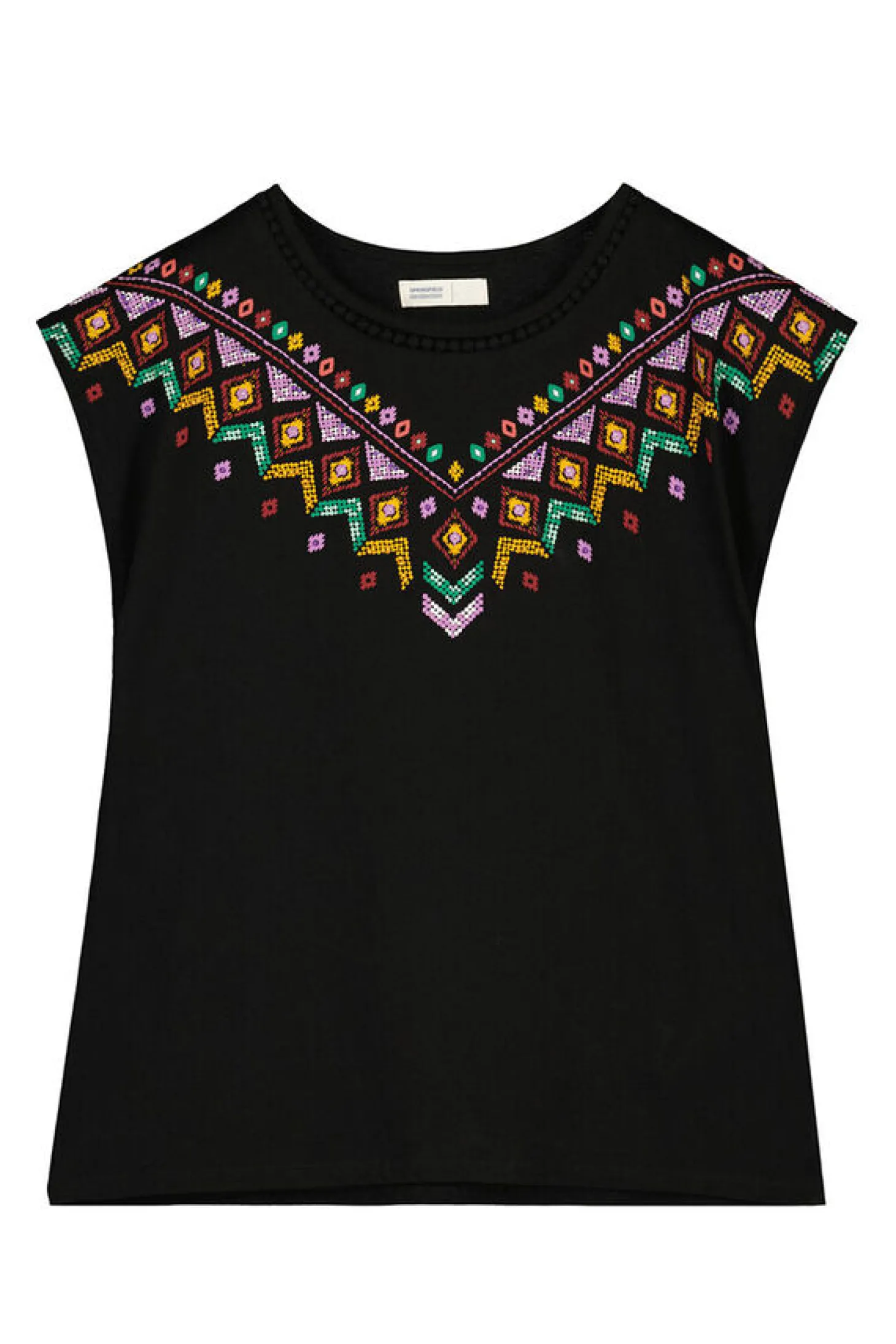 T-Shirt Grafica Etnica Relevo