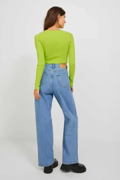 T-Shirt Manga Comprida Tecido Rib