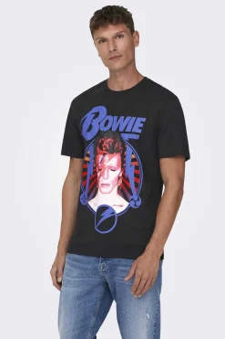 T-Shirt Manga Curta Bowie