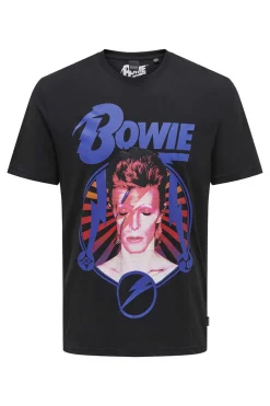 T-Shirt Manga Curta Bowie