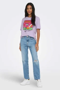 T-Shirt Manga Curta Desenho