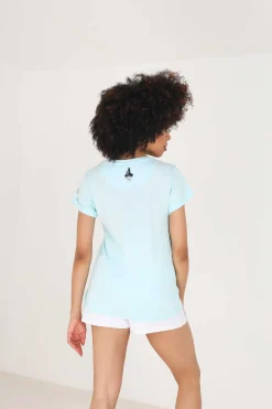 T-Shirt Manga Curta Estampada