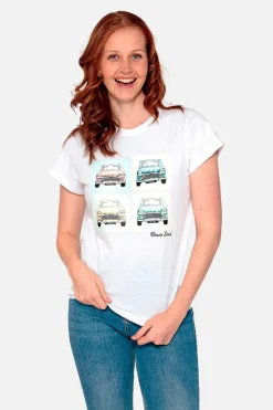 T-Shirt Manga Curta Estampada